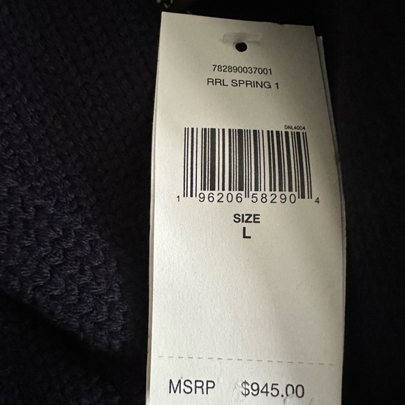 COPY - Ralph Lauren Double RR Cardigan. Brand New With Tags.  Smoke free enviro… - Picture 2 of 4